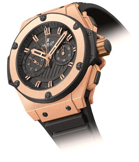 swiss Hublot 715.PX.1128.RX King Power Foudroyante GOLD Limited watches for men